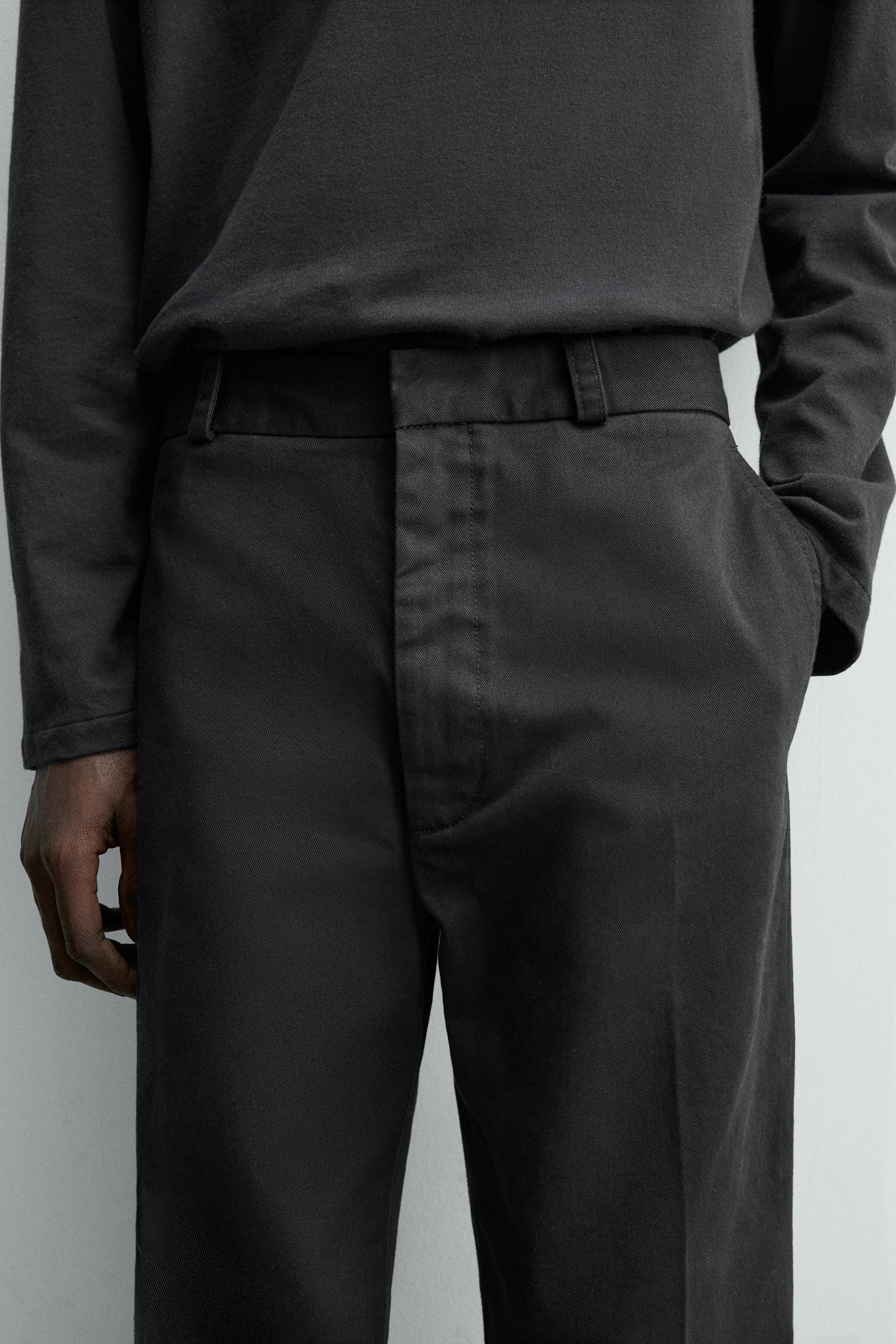 OVERSIZED FIT CHINO PANTS